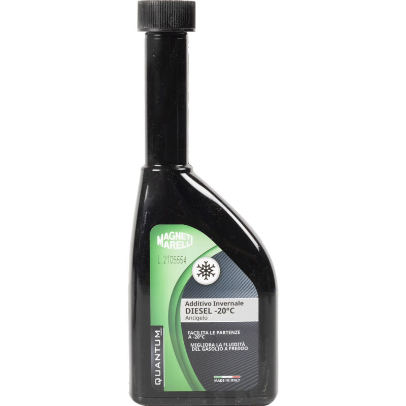 foto del prodotto quantum energy magneti marelli additivo invernale diesel 20 c 250 ml made in italy antigelo