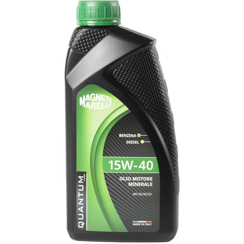 foto del prodotto quantum energy magneti marelli lubirifcante auto minerale olio motore 15w 40 1lt