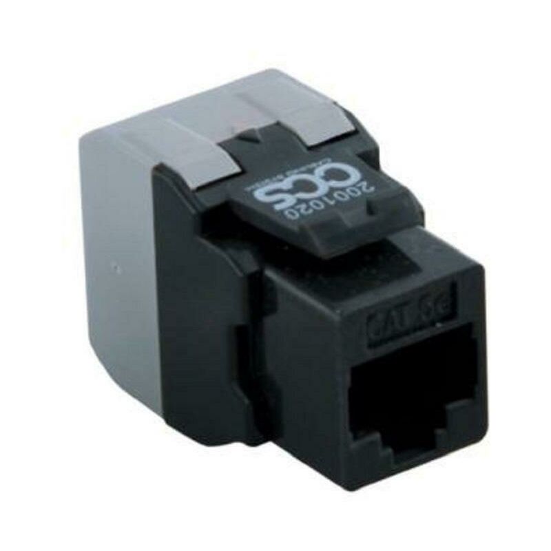foto del prodotto quibix presa ccs easycrimp c5e rj45 utp nero 2001020