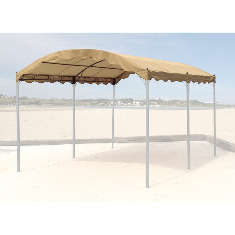 foto del prodotto quick-star - ersatzdach zu bogenpergola 3x4m sand pavillon pergola