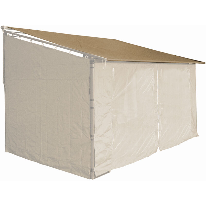 foto del prodotto quick star rotolo di sostituzione del tetto del padiglione 3x4m 280g m2 tenda di sostituzione del tetto del padiglione sabbia