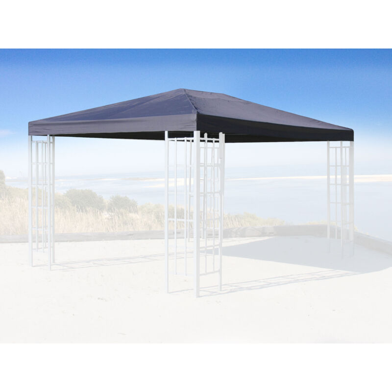 foto del prodotto quick star tetto di ricambio per gazebo rank 3x4m antracite