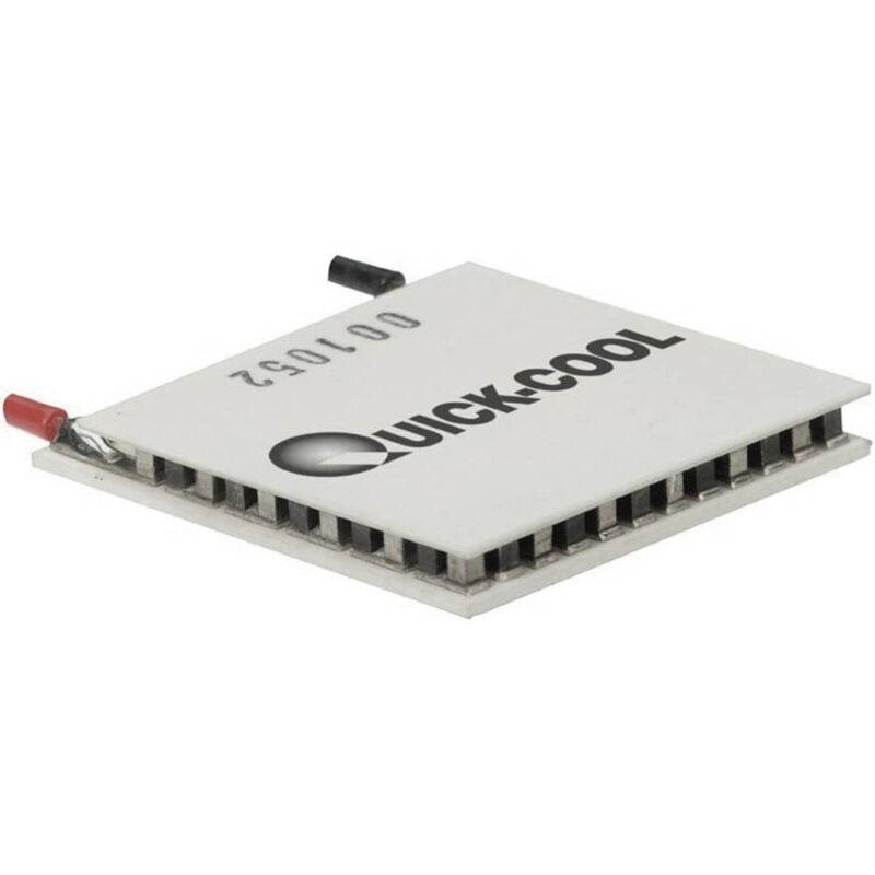 foto del prodotto quickcool qc 127 1.0 3.0as cella di peltier 14.4 v 3.5 a 29.8 w lxbxh 30 x 30 x 3.8
