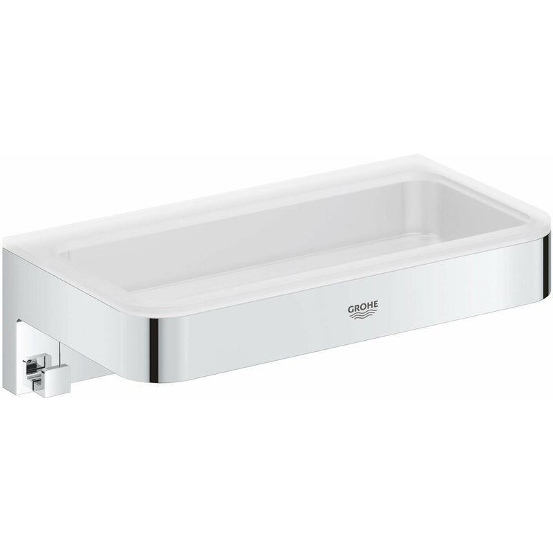 foto del prodotto quickfix start cube mensola, lunghezza 20 cm, cromo 41107000 grohe