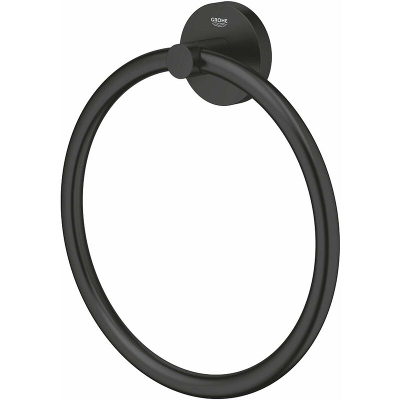 foto del prodotto quickfix start portasciugamani, nero opaco 411742430 grohe
