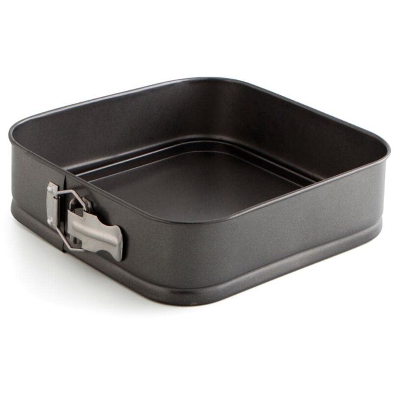 foto del prodotto quid sweet grey stampo da forno quadrato, apribile, 24 cm 24 cm