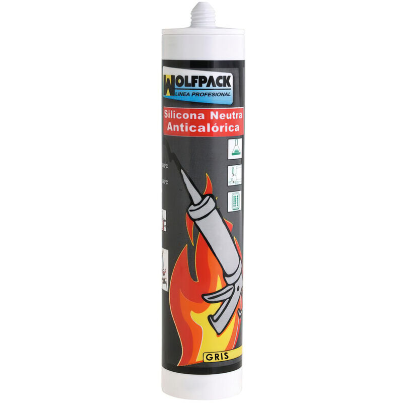 foto del prodotto quilosa silicone neutro per alte temperature 300 ml.