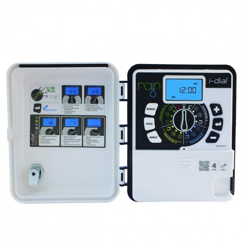 foto del prodotto quincaillerie de la gironde centralina programmatore elettrica i dial 24v ac outdoor 4 stazioni