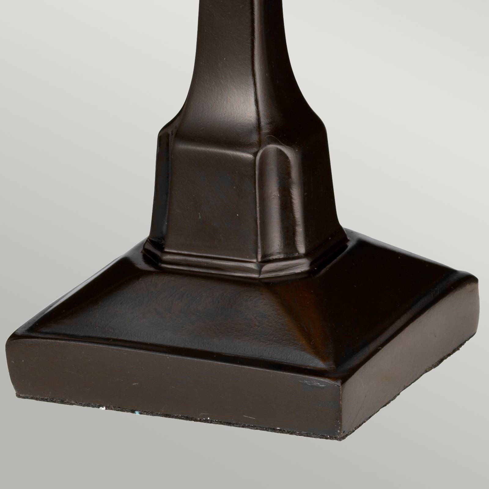 foto del prodotto quoizel lampada da tavolo holmes in stile tiffany