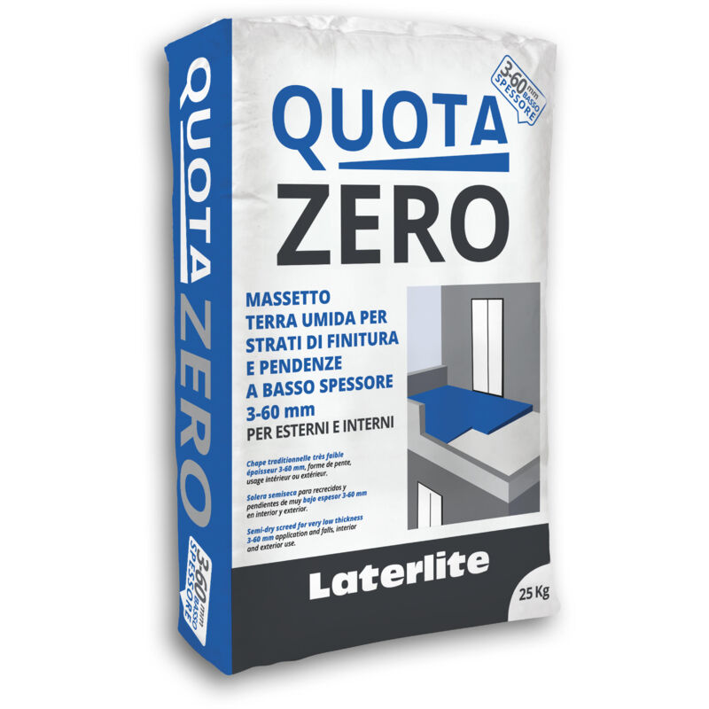 foto del prodotto quota zero laterlite 25 kg