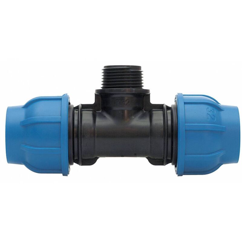 foto del prodotto r acciaio nylon-tee maschio mm.16x1 2x16. prezzo per 1 pezzo.