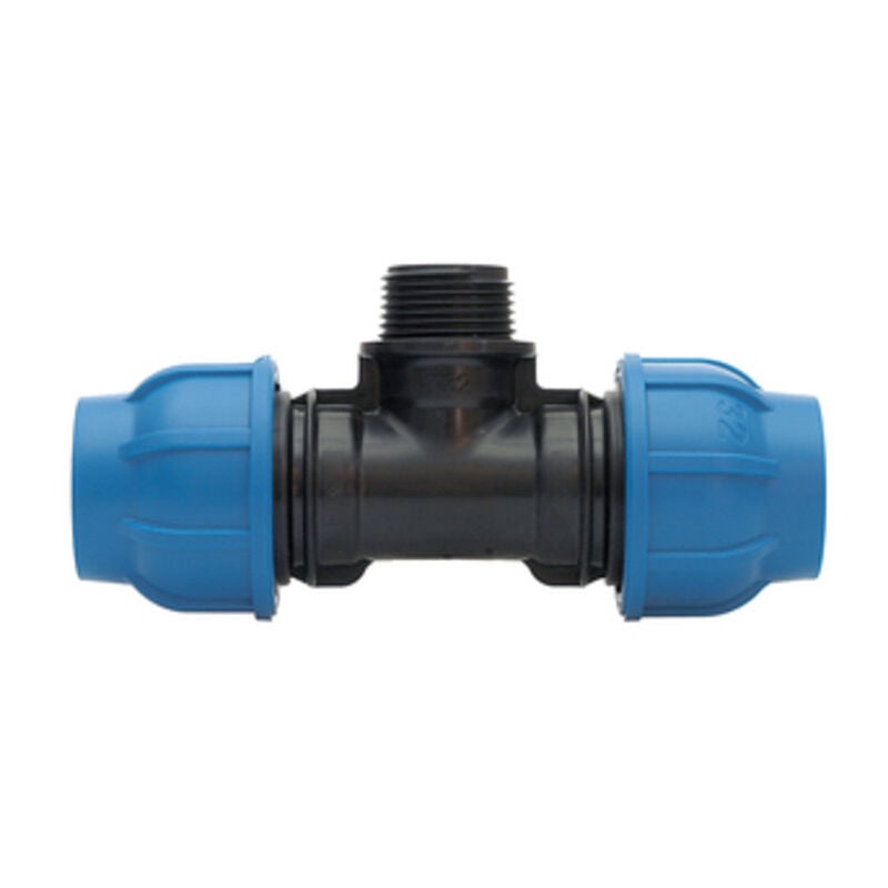 foto del prodotto r acciaio nylon-tee maschio mm.20x1 2x20. prezzo per 1 pezzo.