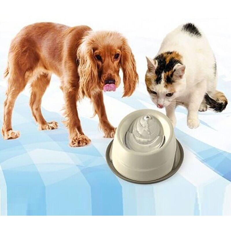 foto del prodotto r g ciotola automatica fontana vassoio acqua corrente per cane e gatto anti scivolo