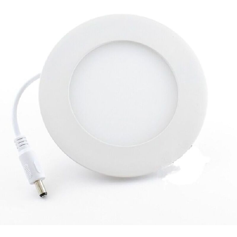 foto del prodotto r g faretto led 6 w slim tondo incasso a molla con led driver bianco 6400k soffitto