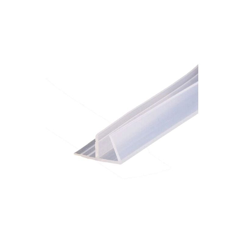 foto del prodotto r g guarnizione box doccia profilo f ricambio silicone trasparente 10 mm 2mt 74236
