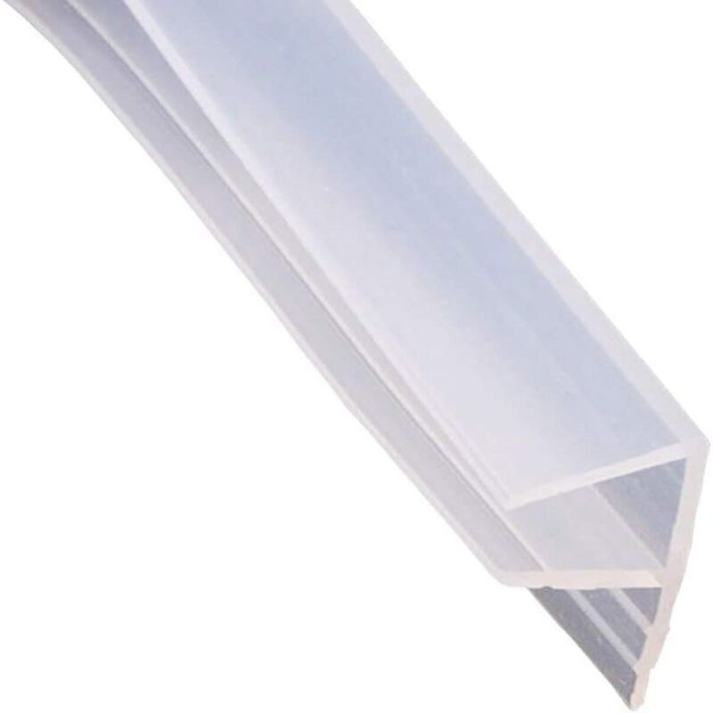 foto del prodotto r g guarnizione box doccia profilo f ricambio silicone trasparente 12mm 2mt 74237