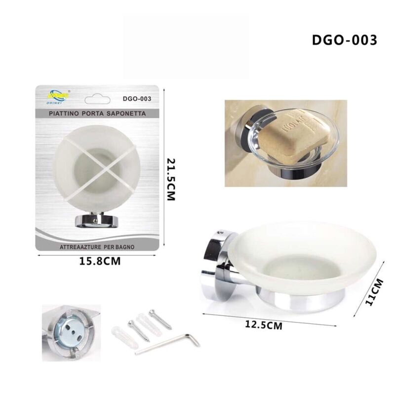 foto del prodotto r g porta saponetta portasapone sapone supporto arredo bagno casa cucina dgo 003
