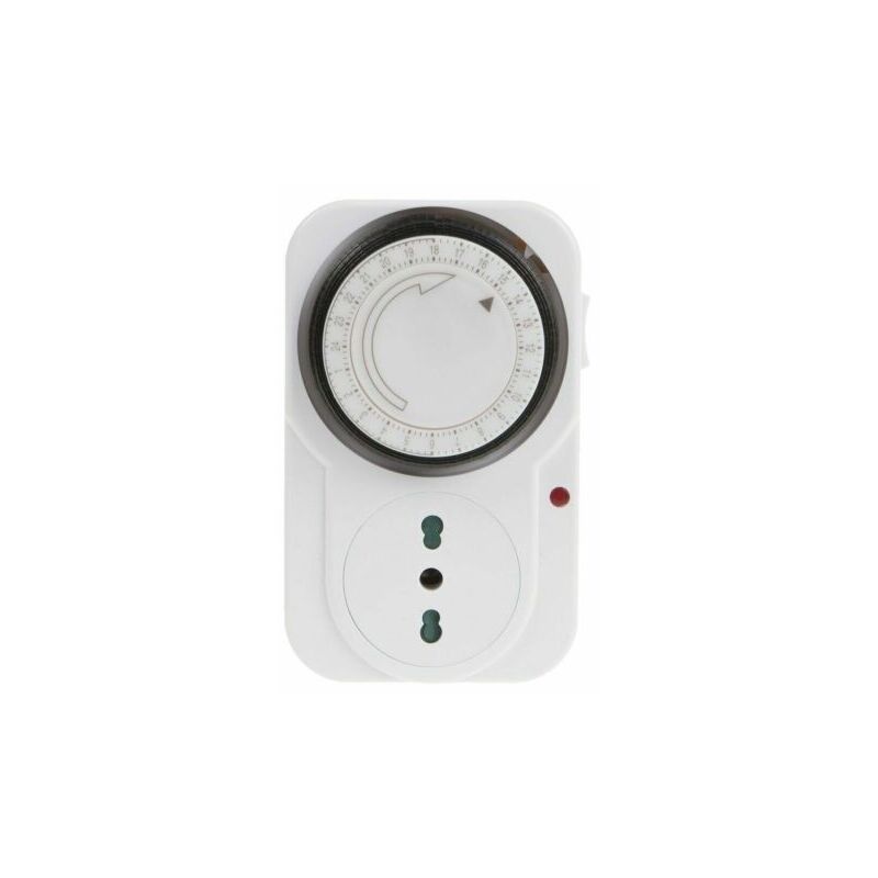 foto del prodotto r g presa elettrica con temporizzatore 230 v temporizzata timer 24 ore programmabile