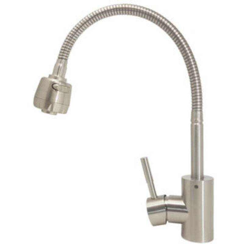 foto del prodotto r g rubinetto miscelatore cucina lavello canna doccetta snodabile casa s9003