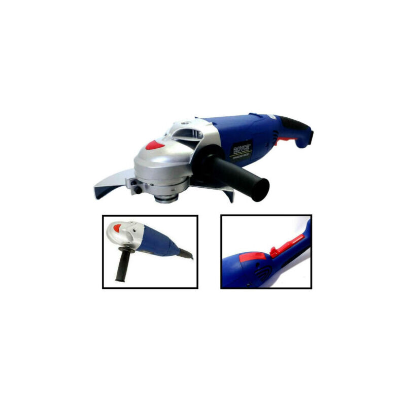 foto del prodotto r g smerigliatrice flex angolare fai da te attrezzo 2350w 230mm royace rag230a 2350
