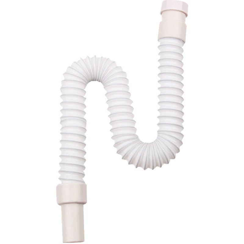 foto del prodotto r g tubo di scarico acqua lungo per sifone flessibile lavabo lavandino bidet go168