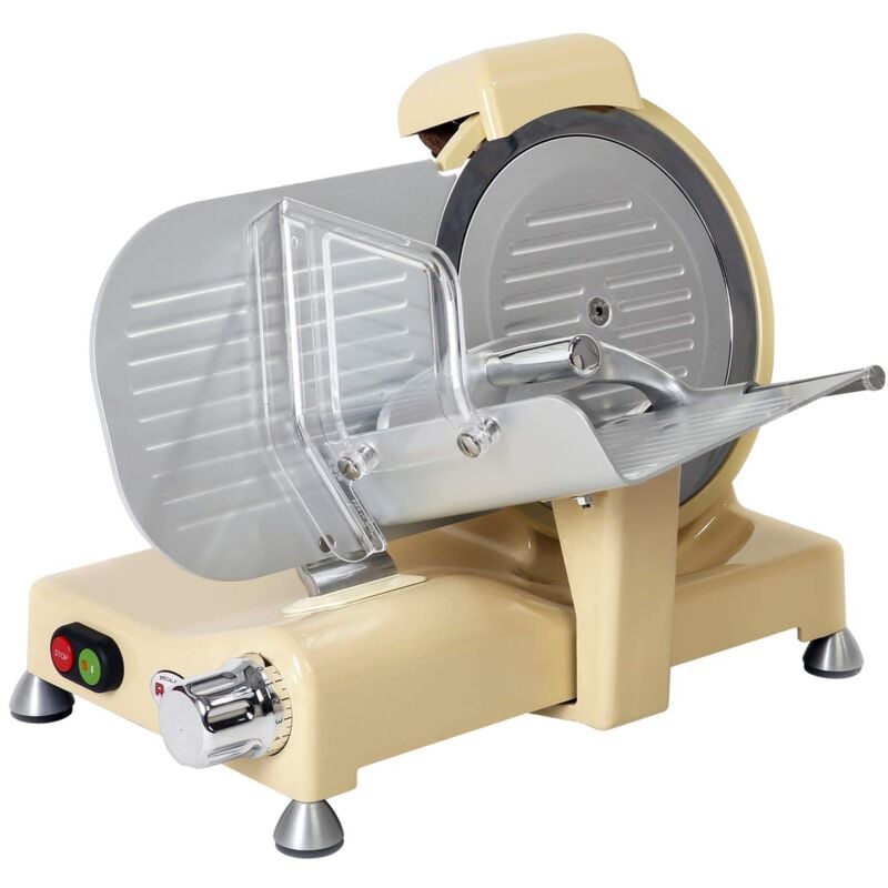 foto del prodotto r.g.v. rgv affettatrice special edition 25 avorio, made in italy, lama 250 mm, 140 w, alluminio, avorio
