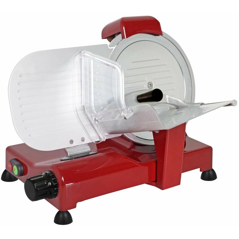 foto del prodotto r.g.v. rgv affettatrice special edition 25 red, made in italy, lama 250 mm, 140 w, alluminio, rosso