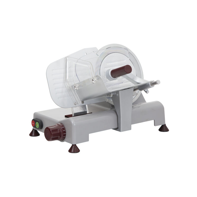 foto del prodotto r.g.v. rgv luxury italia 20 gl r. tipo di affettatrice elettrico, spessore di taglio max 1,6 cm, colore del prodotto grigio. potenza 140 w.