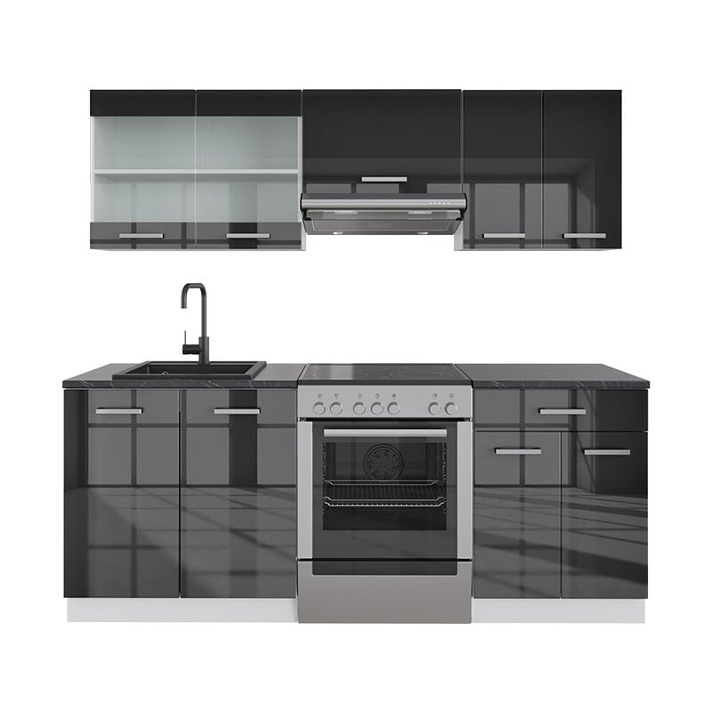 foto del prodotto r line, antracite lucido bianco, vicco