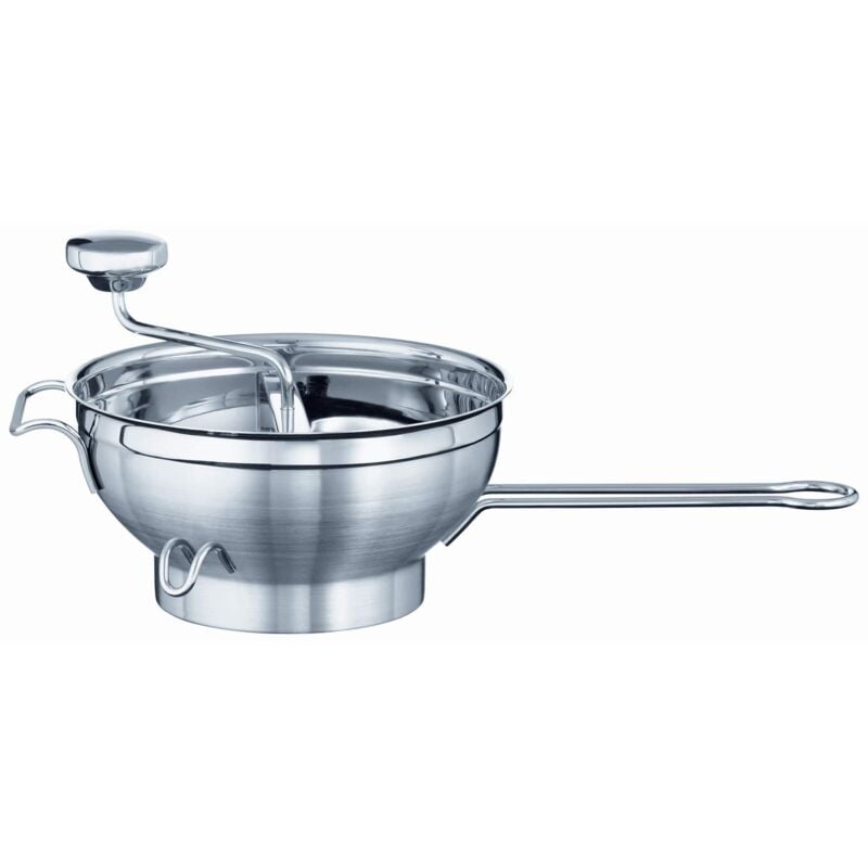 foto del prodotto r sle passaverdure con manico aggiuntivo, passino per passare gli alimenti, acciaio inox 18 10, adatto alla lavastoviglie