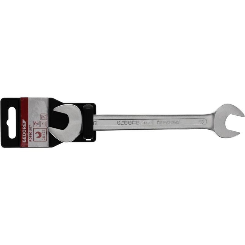 foto del prodotto r05101617 chiave doppia a forchetta sw16x17 mm 205 mm
