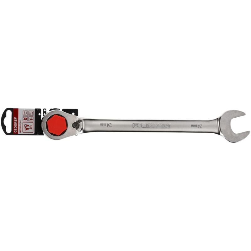 foto del prodotto r07200240 chiave a bocca a cricchetto destra sinistra sw24 mm 325 mm