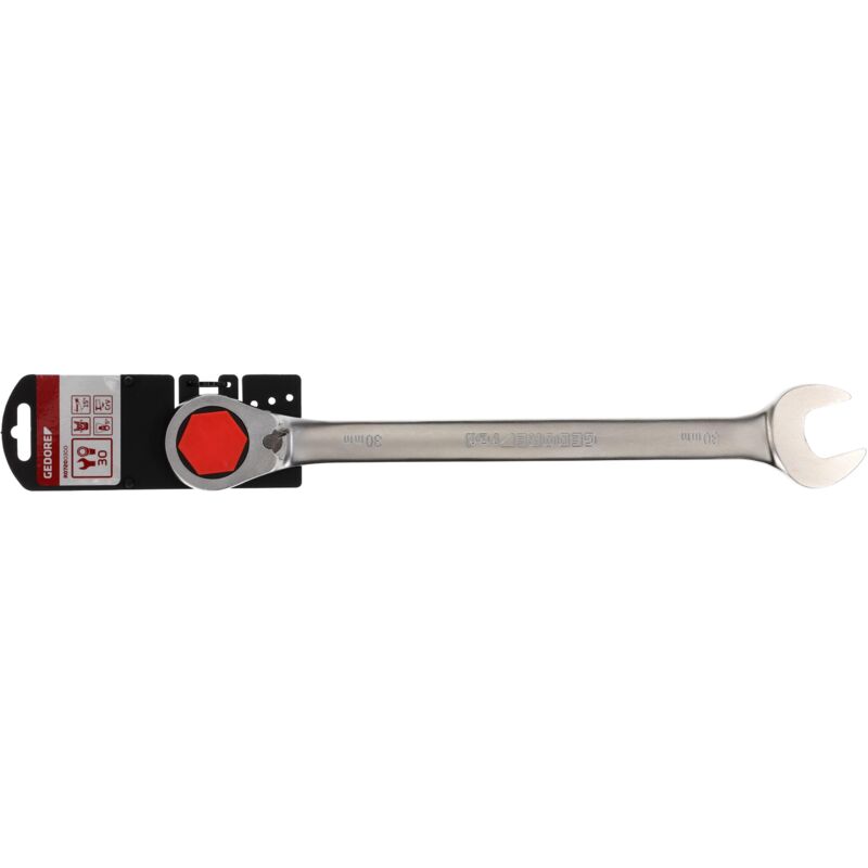 foto del prodotto r07200300 chiave a bocca a cricchetto destra sinistra sw30 mm 425 mm