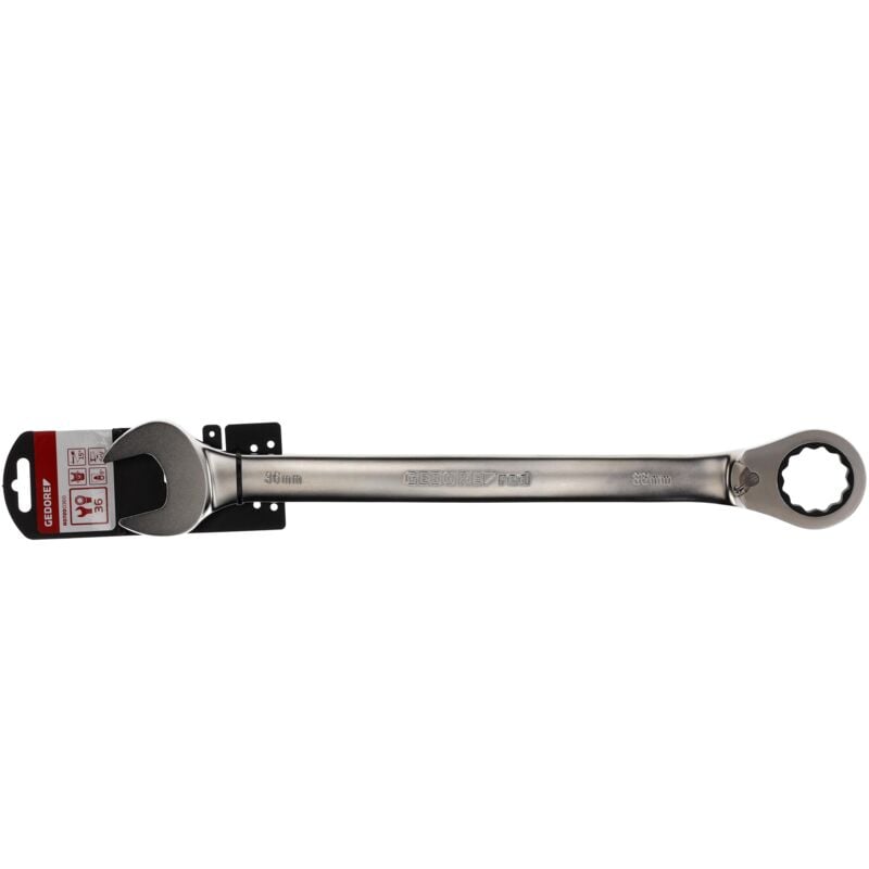 foto del prodotto r07200360 chiave a bocca a cricchetto destra sinistra sw36 mm 482 mm