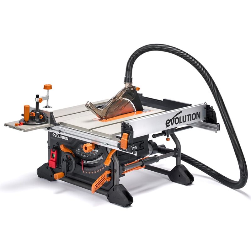 foto del prodotto r255tbl sega da banco la prossima generazione rage 5 s lama da taglio multimateriale inclusa taglia legno metallo plastica, smusso a 45 , angolo