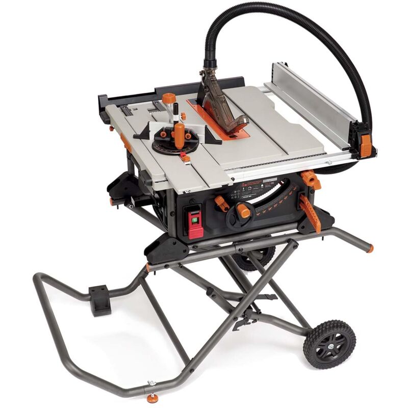 foto del prodotto r255tblx sega da banco con supporto la prossima generazione rage 5 s lama da taglio multimateriale taglia legno metallo plastica, smusso a 45 ,