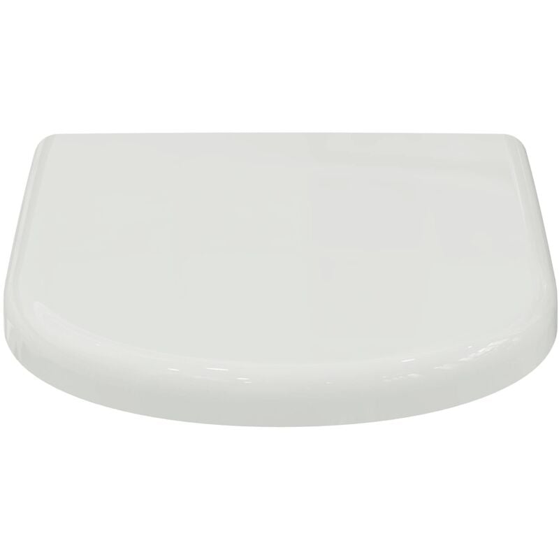 foto del prodotto r392101, sedile copri wc con coperchio e cerniera in acciaio inox, softclosing, bianco ideal standard