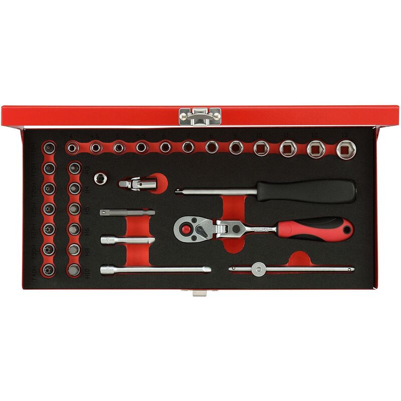 foto del prodotto r49044033 set di chiavi a bussola 1 4 4 13mm 33 pezzi