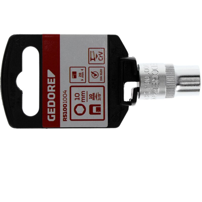 foto del prodotto r51001004 inserto per chiave a bussola 3 8 6 facce 10 mm lunghezza 28 mm