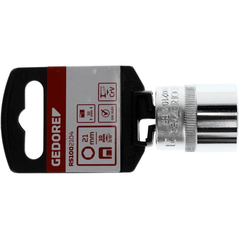 foto del prodotto r51002104 inserto per chiave a bussola 3 8 6 facce 21 mm lunghezza 32 mm