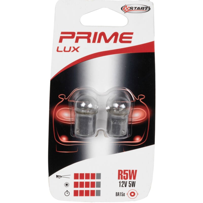 foto del prodotto r5w coppia di lampadine per luci targa auto 12v 5w ba15s