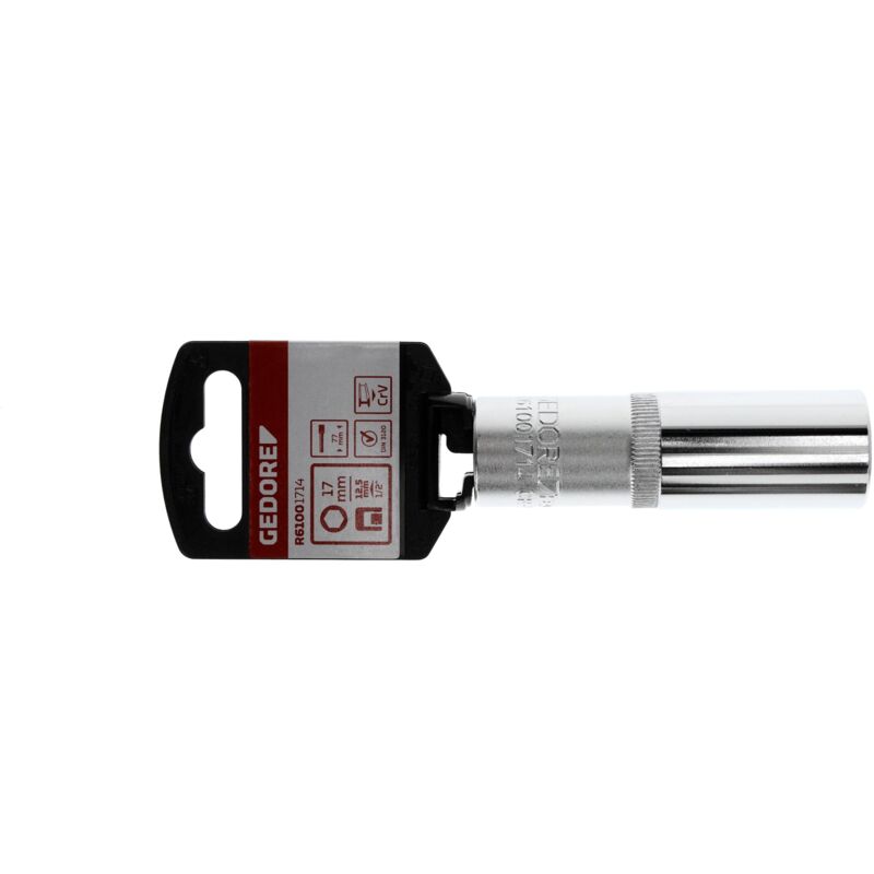 foto del prodotto r61001714 inserto per chiave a bussola 1 2 6 facce 17 mm lunghezza 77 mm