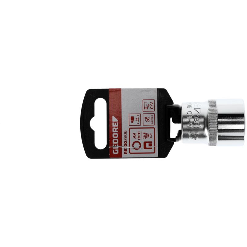 foto del prodotto r61002206 inserto per chiave a bussola 1 2 6 facce 22 mm lunghezza 38 mm
