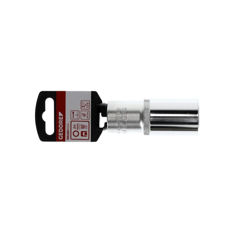 foto del prodotto r61002414 inserto per chiave a bussola 1 2 6 facce 24 mm lunghezza 77 mm