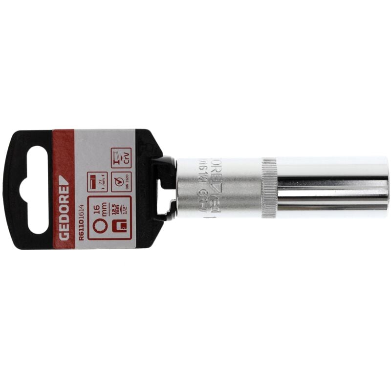 foto del prodotto r61101614 inserto per chiave a bussola 1 2 12 facce 16 mm lunghezza 77 mm