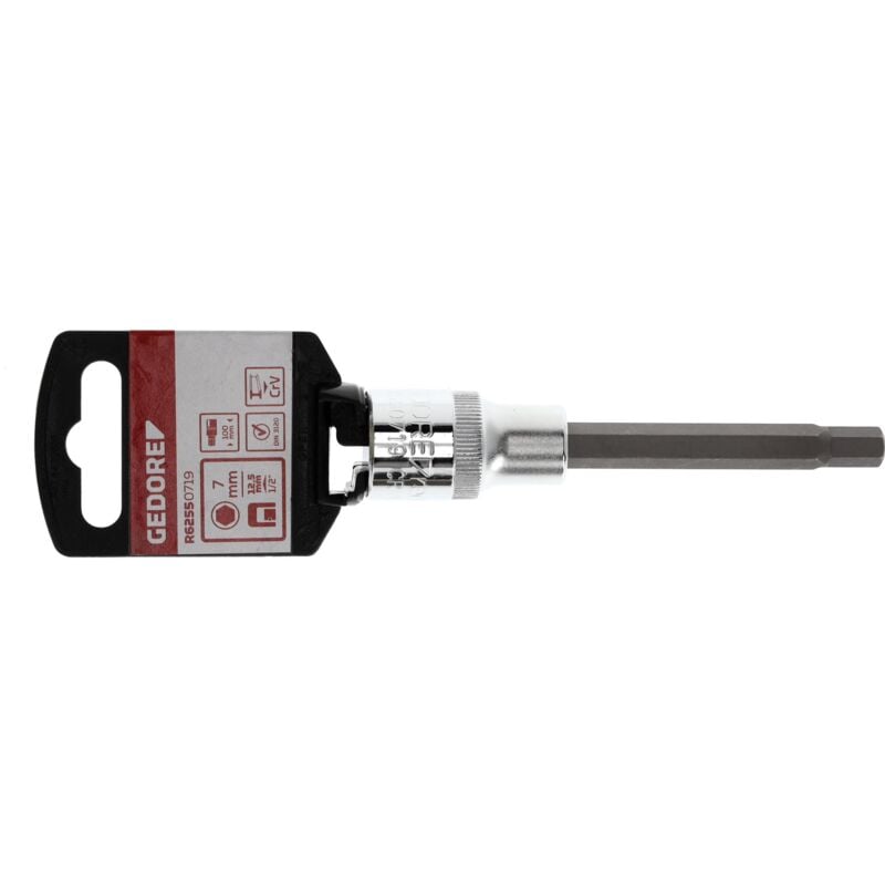 foto del prodotto r62550719 inserto per cacciavite 1 2 7 mm lunghezza 100 mm