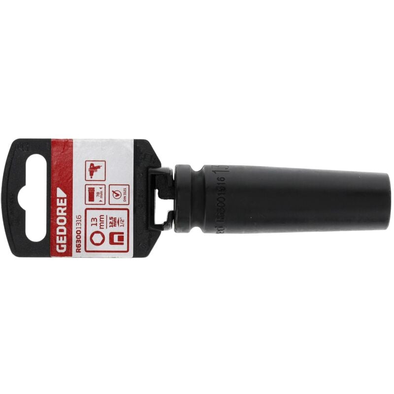 foto del prodotto r63001316 bussola per avvitatore 1 2 esagonale 13 mm lunghezza 78 mm