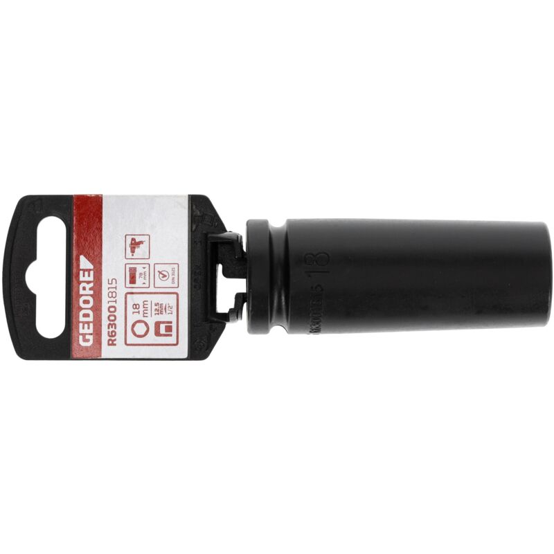 foto del prodotto r63001815 bussola per avvitatore 1 2 esagonale 18 mm lunghezza 78 mm
