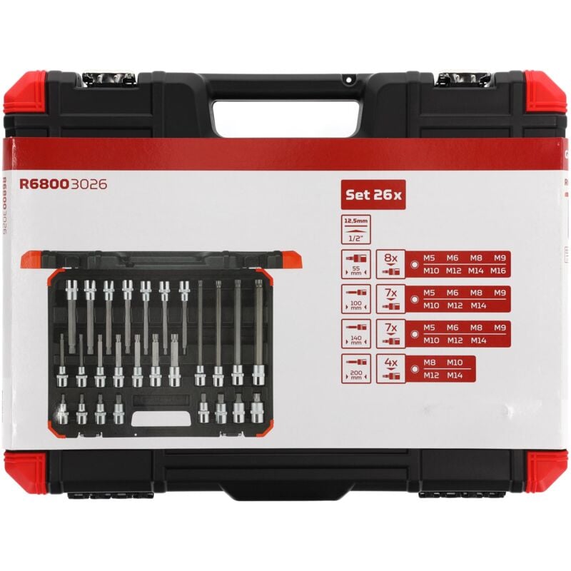 foto del prodotto r68003026 inserto per cacciaviti 1 2 xzn 26 pezzi