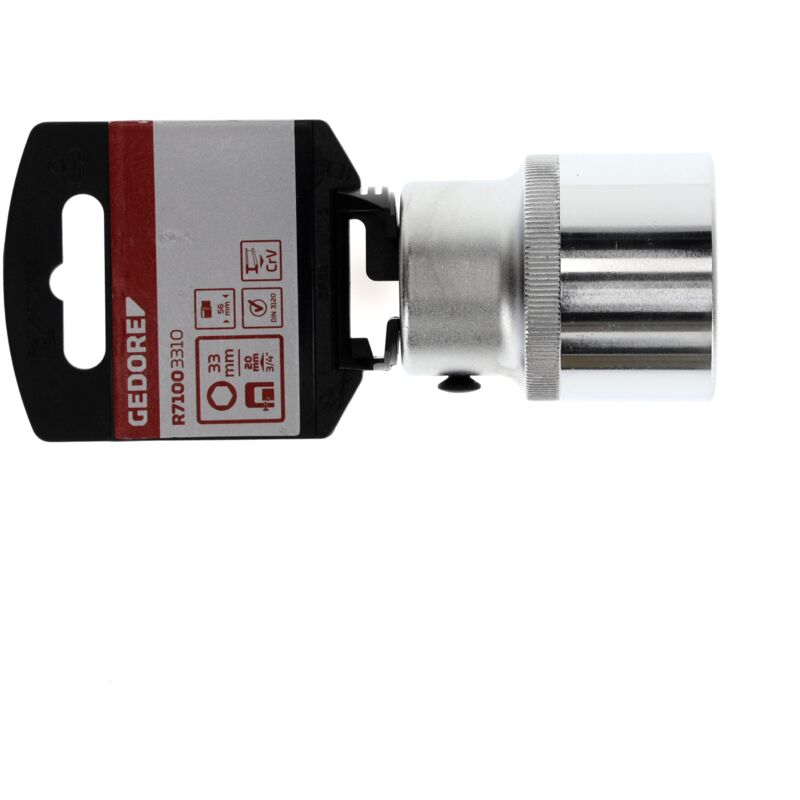 foto del prodotto r71003310 inserto per chiave a bussola 3 4 6 facce 33 mm lunghezza 56 mm